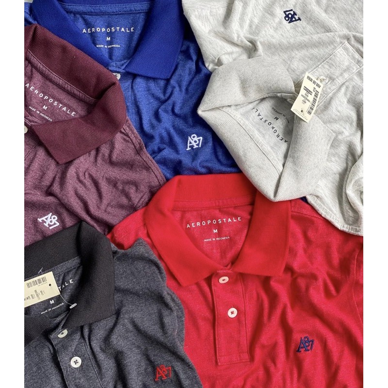 Jual A87 Polo Shirts (5 Colours) Shopee Indonesia