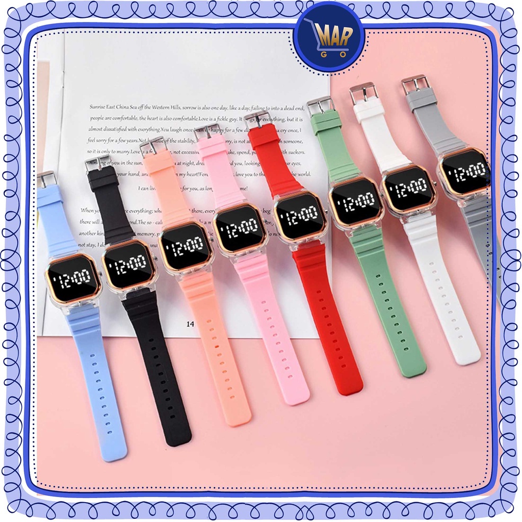 Jual Jam Tangan KARET Digital Jam Rubber Digital Jam Tangan Digital