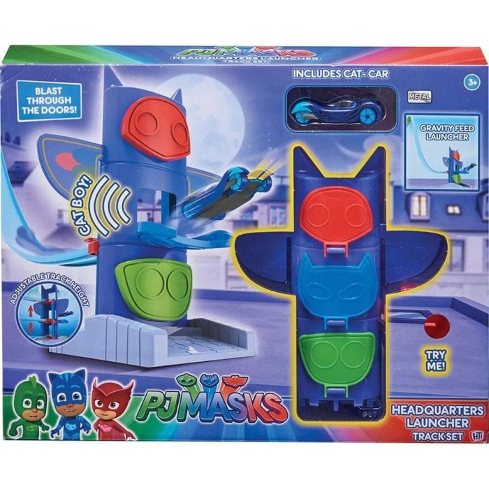 Jual Pj Masks Headquarters Launcher Track Set 021 Shopee Indonesia