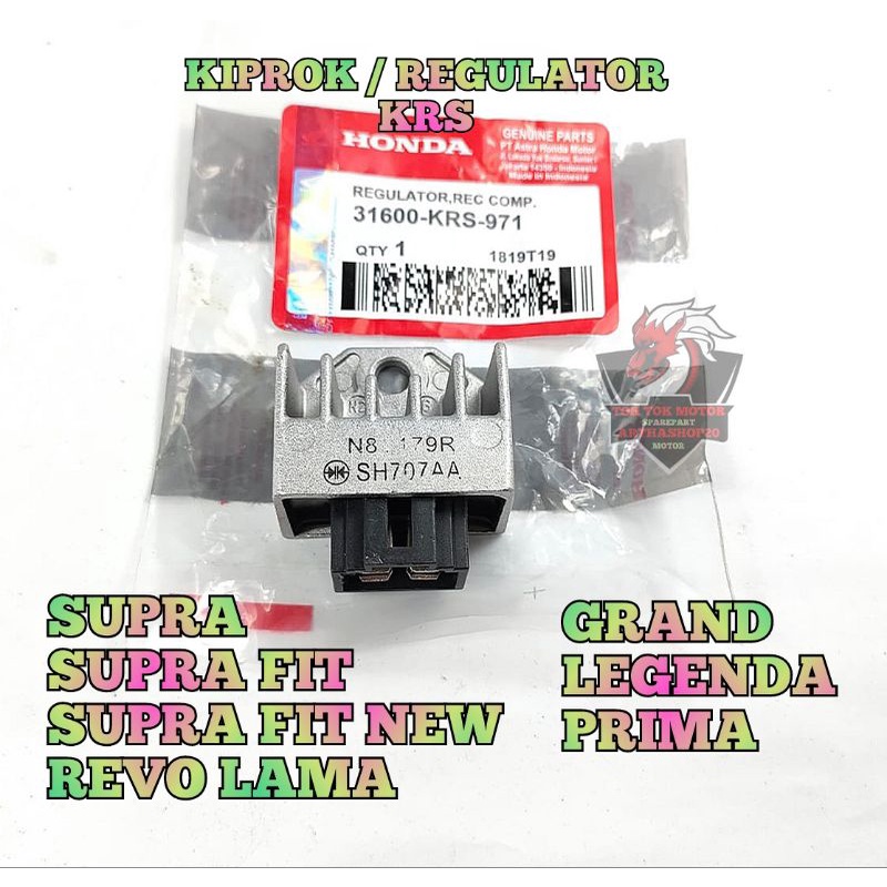Jual KIPROK REGULATOR Gn5 / Krs ASLI ORIGINAL Motor HONDA Astrea GRAND