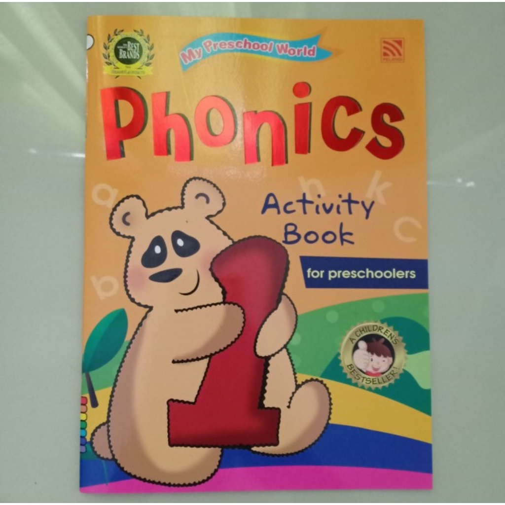 Jual My Preschool World Phonics Activity Book 1 Shopee Indonesia