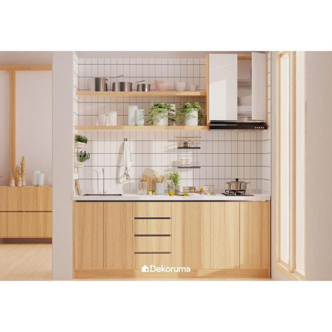 Jual Dekoruma Desain Kitchen Set Minimalis Dapur Dama (The Simple
