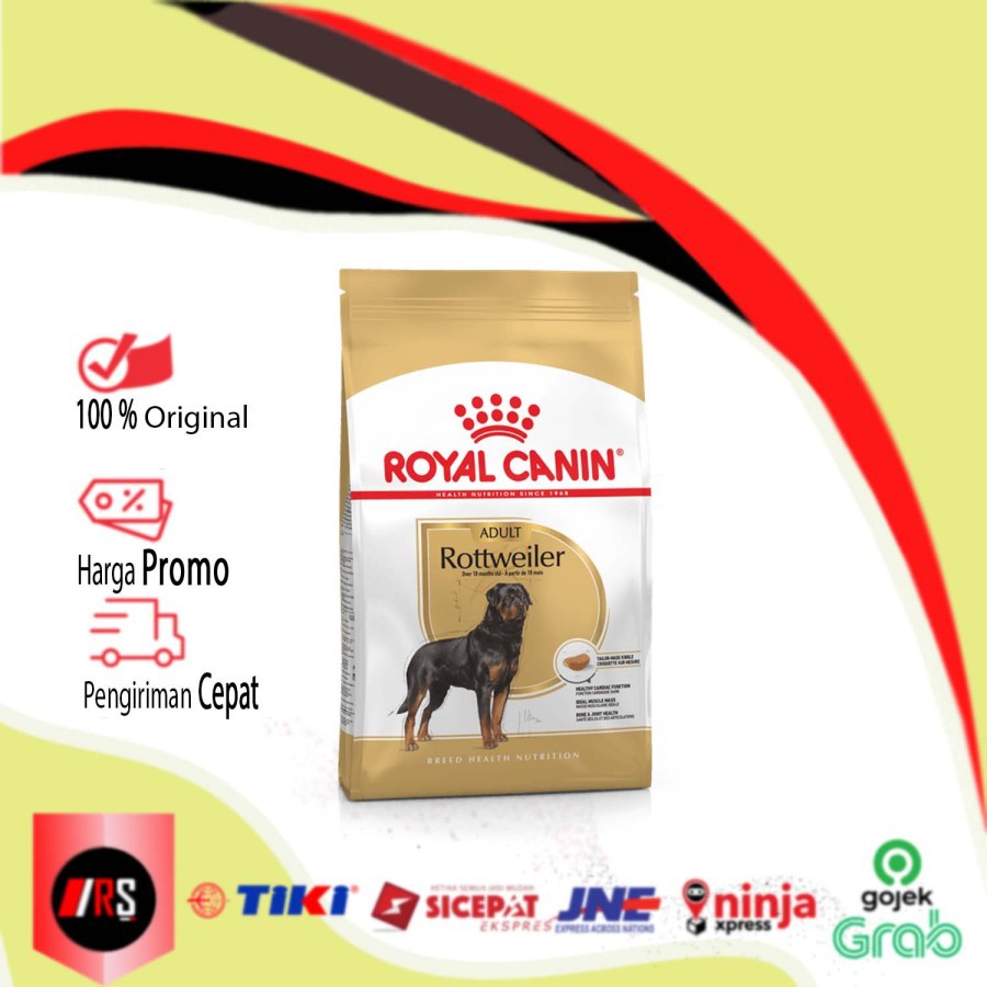 Jual Royal Canin Rottweiler 12kg / Royal Canin Rottweiler adult 12kg murah Shopee Indonesia