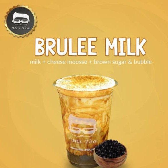 Jual Uni Tea Brulee Series (Milk Tea & Freshmilk) Shopee Indonesia