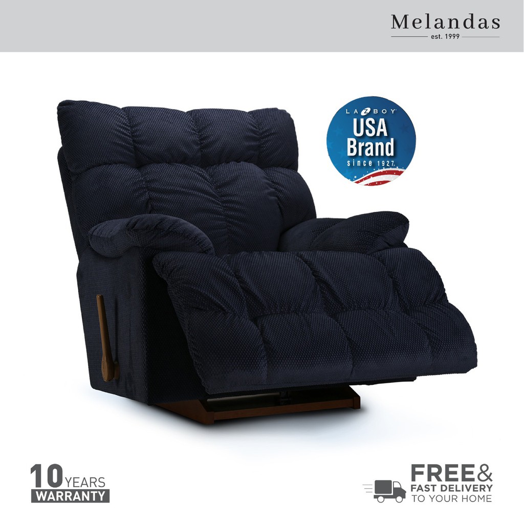 Jual Sofa/Furniture LaZBoy Sofa Premium Leather Single Seater Rocker
