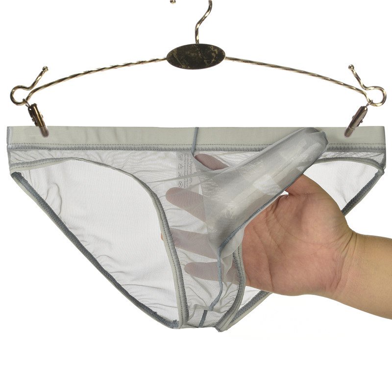 Jual Junye Men's Transparent Elephant Nose Underwear Mesh UltraThin