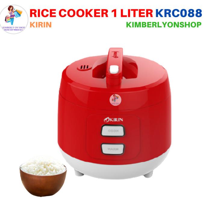 Jual Rice Cooker Magic Com Kirin Stainless Steel 1 Liter Krc 088