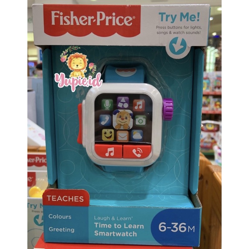 Jual fisher price time to learn smartwatch Shopee Indonesia