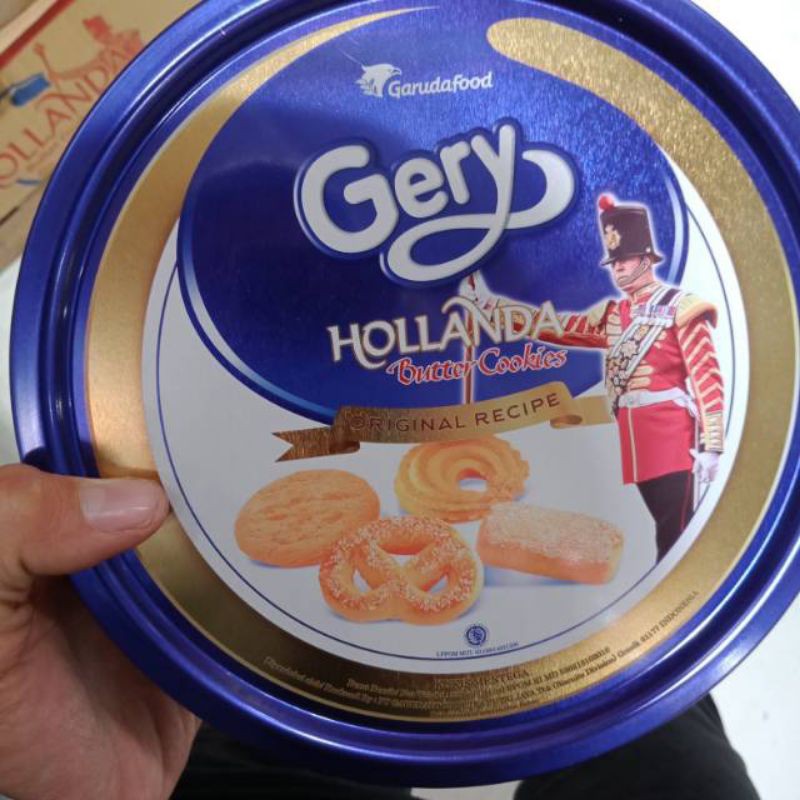 Jual Gery hollanda butter cookies 225gr Shopee Indonesia