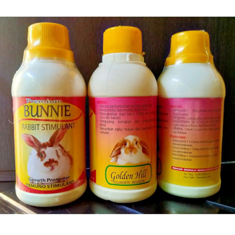 Jual PREMIUM BUNNIE RABBIT STIMULANT PROBIOTIK VITAMIN PEMACU
