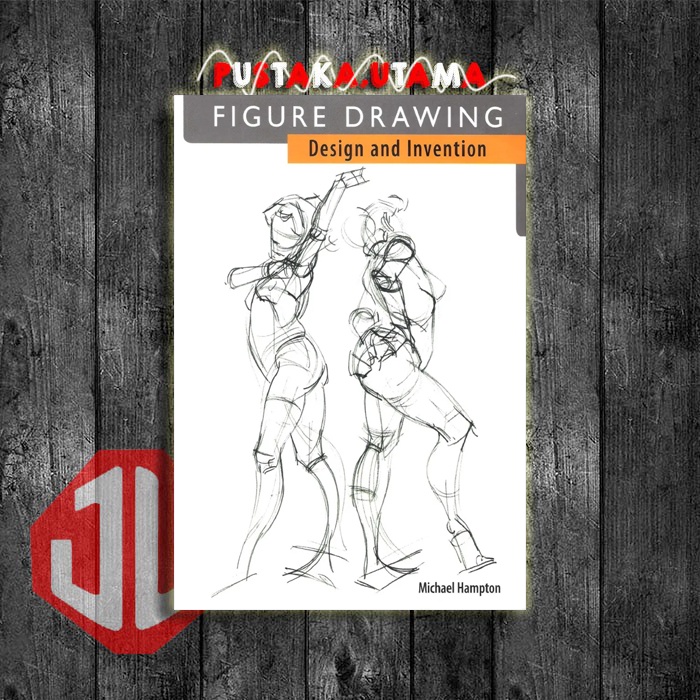Jual Figure Drawing Design and Invention by Michael Hampton (English