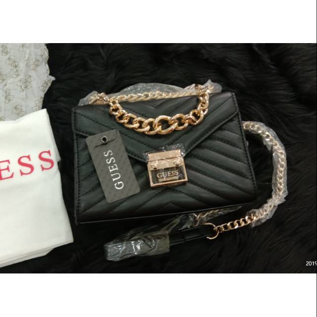 Jual Guess Lynda Mini Chain Crossbody Shopee Indonesia
