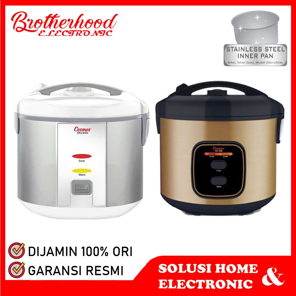 Jual (BISA COD) Magic Com / Rice Cooker Cosmos CRJ 9308 / CRJ9308 / CRJ