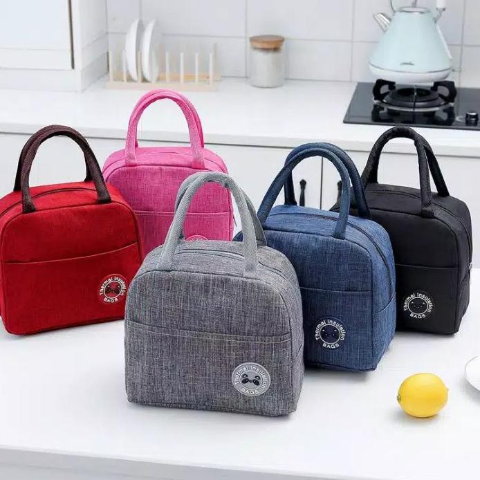 Jual SDM Regashi Tas Bekal Anti Air Makanan Bento Elegan Aluminium Foil