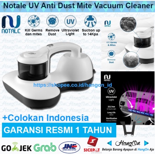 Jual Notale UV Anti Dust Mite Vacuum Cleaner HEPA Filter Penyedot Debu
