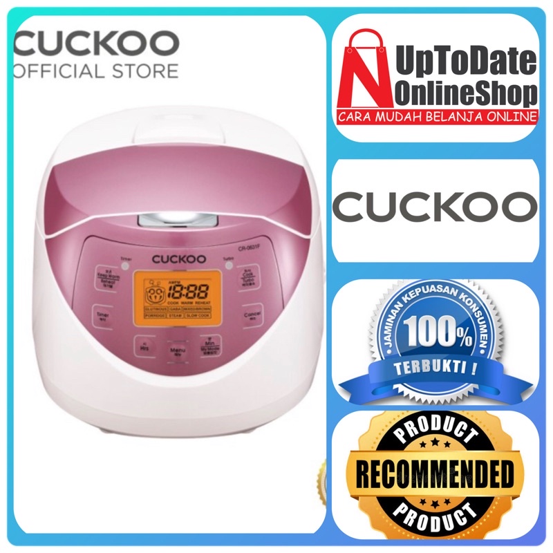 Jual RICE COOKER DIGITAL 1.08L CUCKOO CR0631F LCD DISPLAY SMART