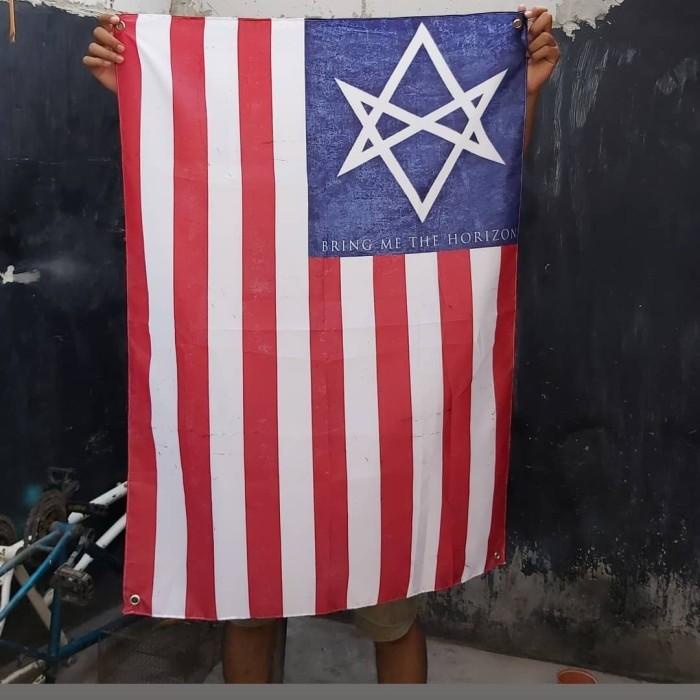 Jual Banner / Bring Me The Horizon Bmth Flag (Band Flag/Poster Flag
