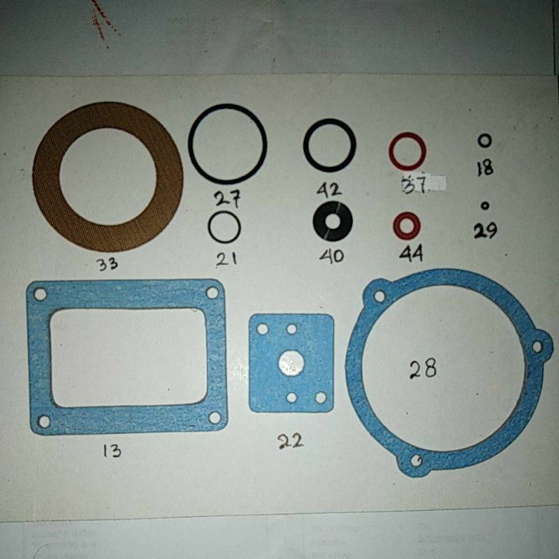 Jual Oring Gasket Packing Seal Membran Fogging Igeba TF 35 Agrofog AF