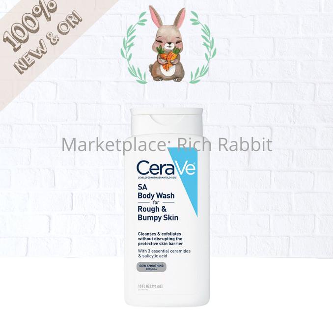 Jual Cerave Sa Body Wash For Rough & Bumpy Skin 296 Ml Shopee Indonesia