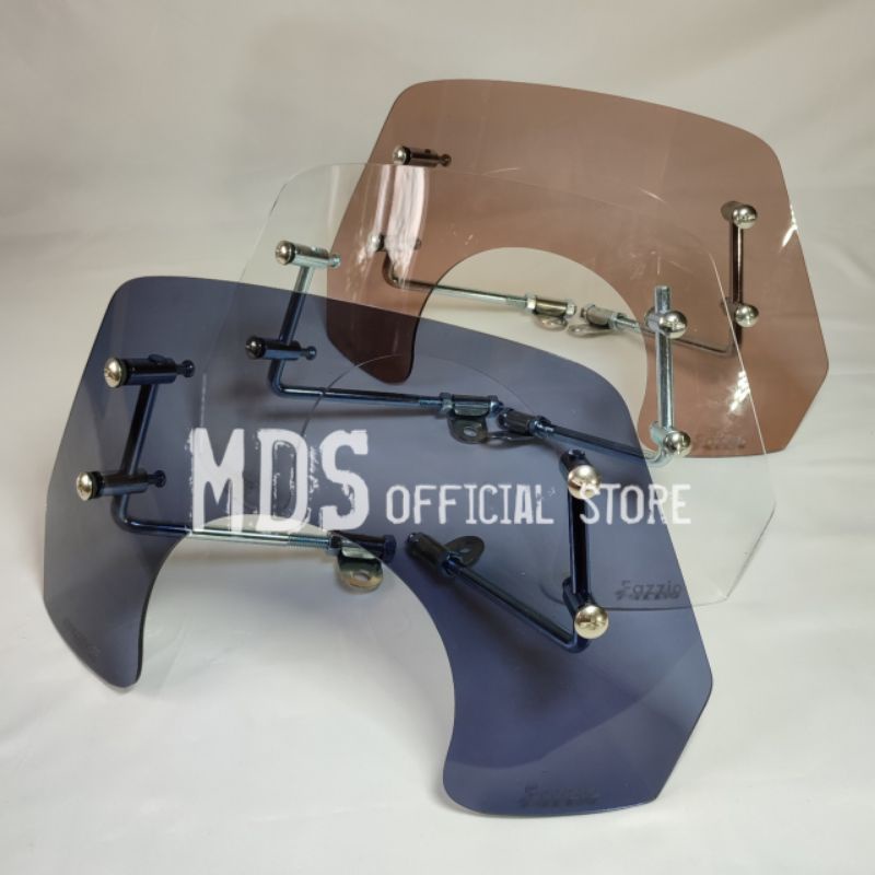 Jual Flyscreen / windshield Yamaha FAZZIO aksesoris motor Shopee