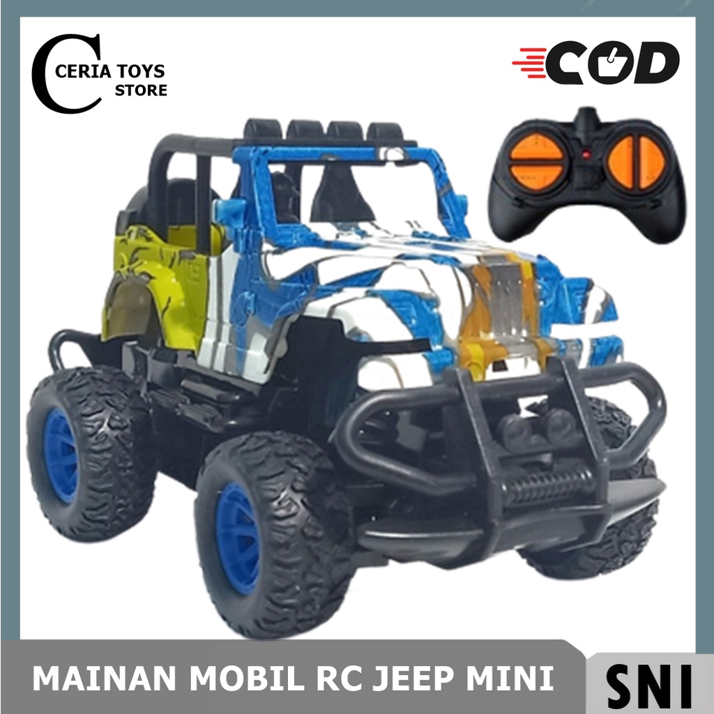 Jual MAINAN MOBIL REMOTE KONTROL RC ROCK CRAWLER MOBIL REMOTE CONTROL