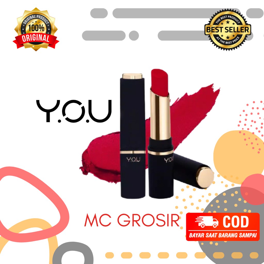 Jual YOU SUPREME MATTE LIPSTICK (100 Original) Shopee Indonesia