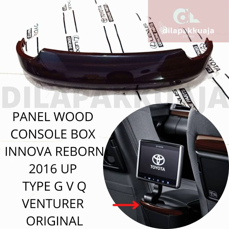 Jual Panel Wood Console Box Innova Reborn Consul Tengah Venturer Original Shopee Indonesia