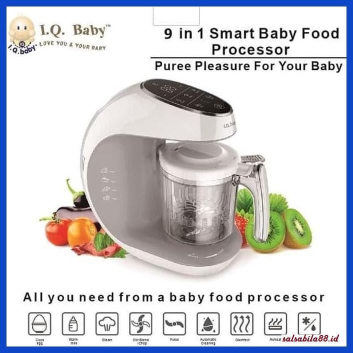 Jual babyfood i.qbaby food processor blender steamer grinder cook