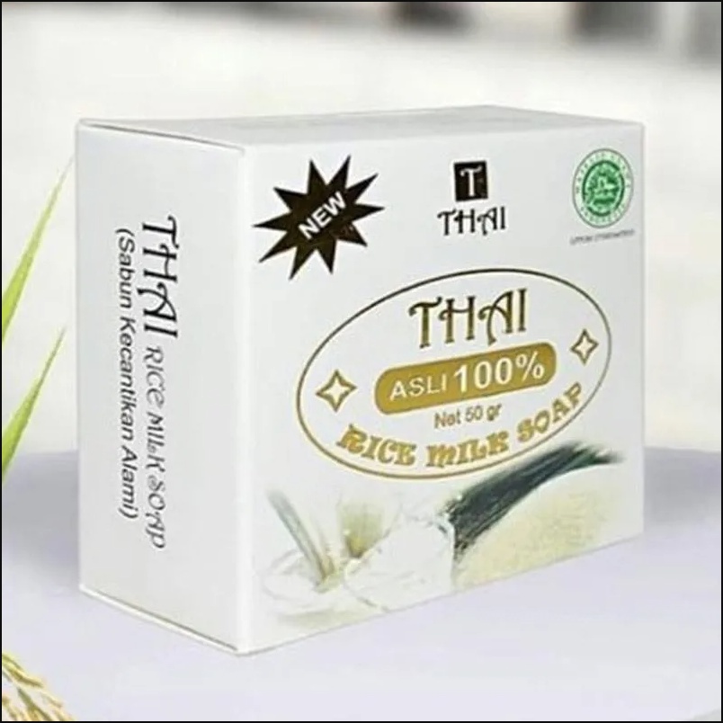 Jual DS Thai Rice Milk Soap Sabun Beras Original Thailand Mencerahkan