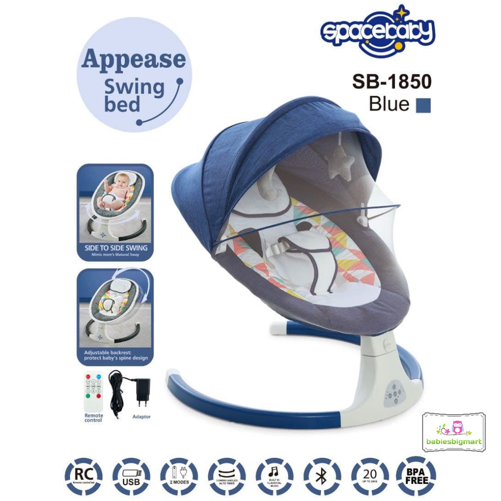 Jual BOUNCER SPACEBABY SB 1850 / PC 1860 /PC 1950 / ZX 1801A / ZX 1804