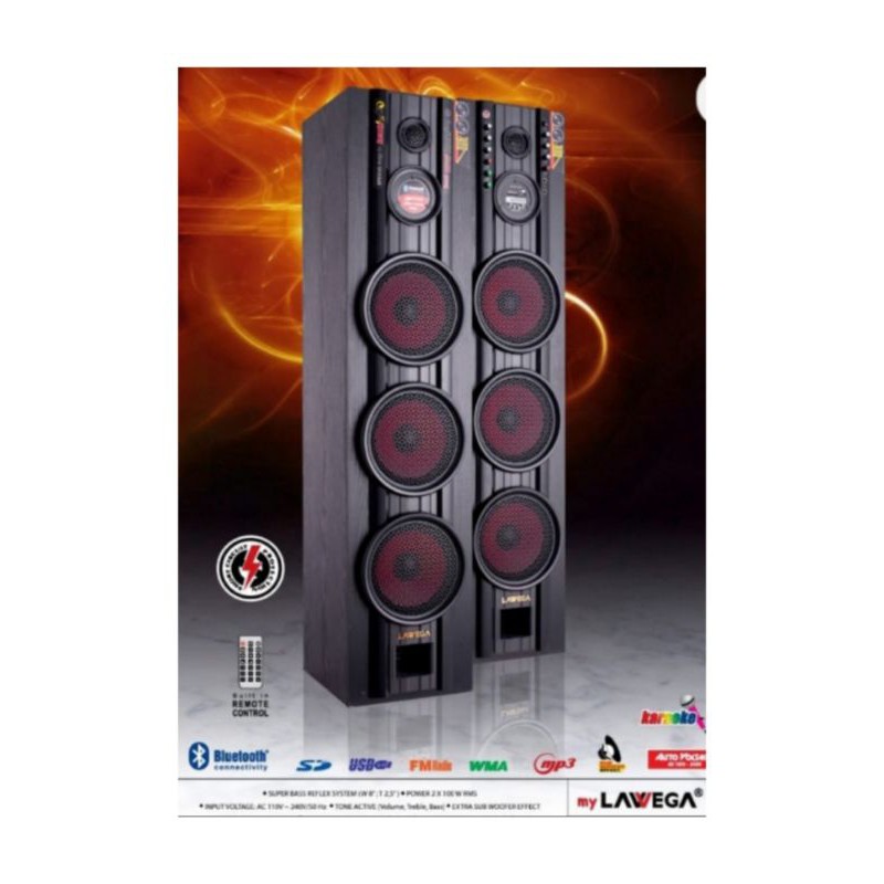 Jual Speaker Active LAWEGA LA839 (khusus luar daerah) Shopee Indonesia