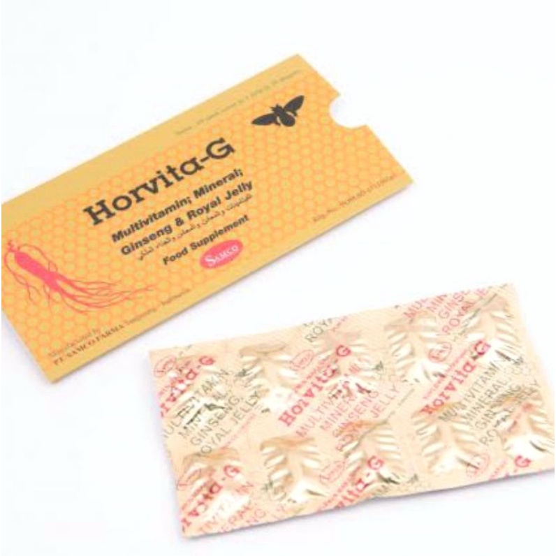 Jual Horvita G horvitaG multivitamin vitamin A B C D E royal jelly