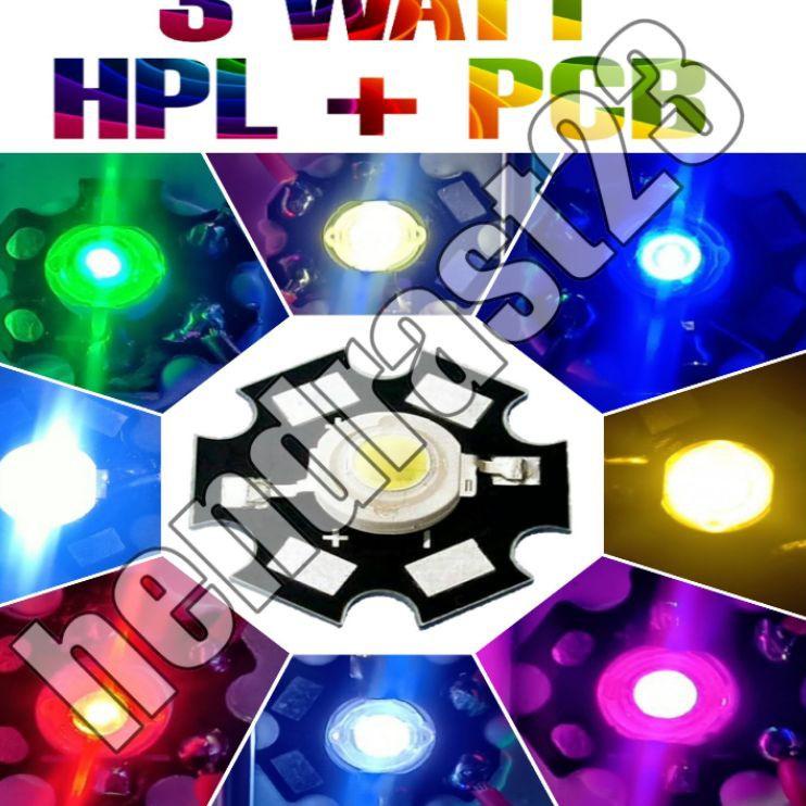 Jual Diskon SP7FM LED HPL 3W / LED HPL UV / LED HPL / LED HPL + PCB