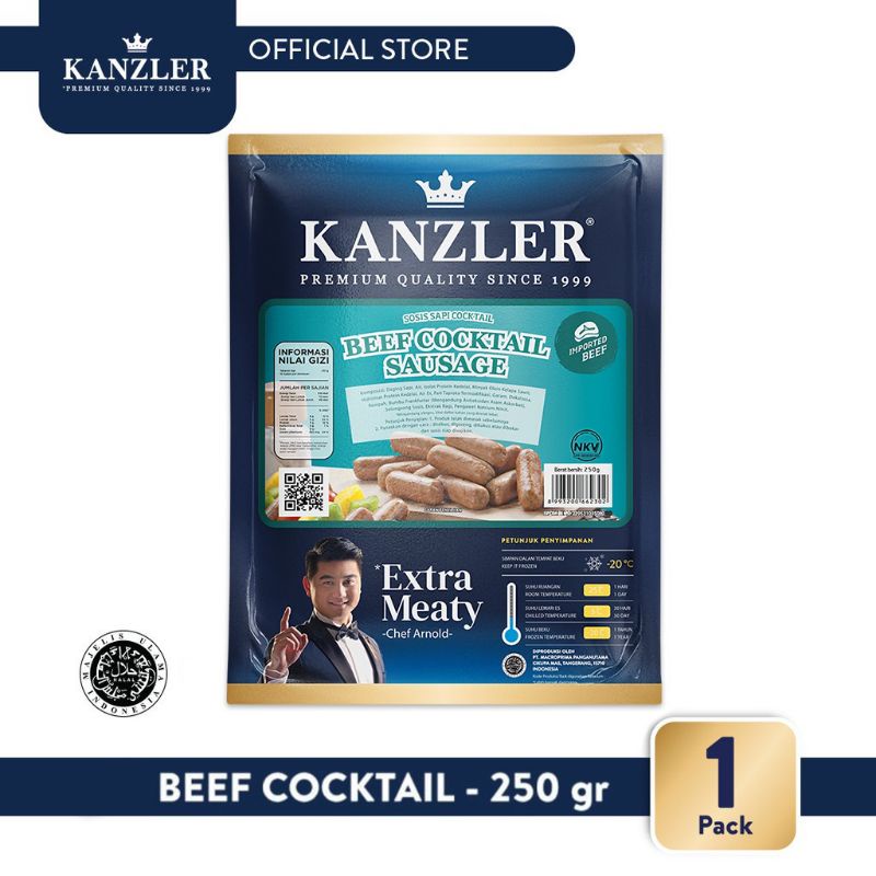 Jual Kanzler beef cocktail 250gr Shopee Indonesia