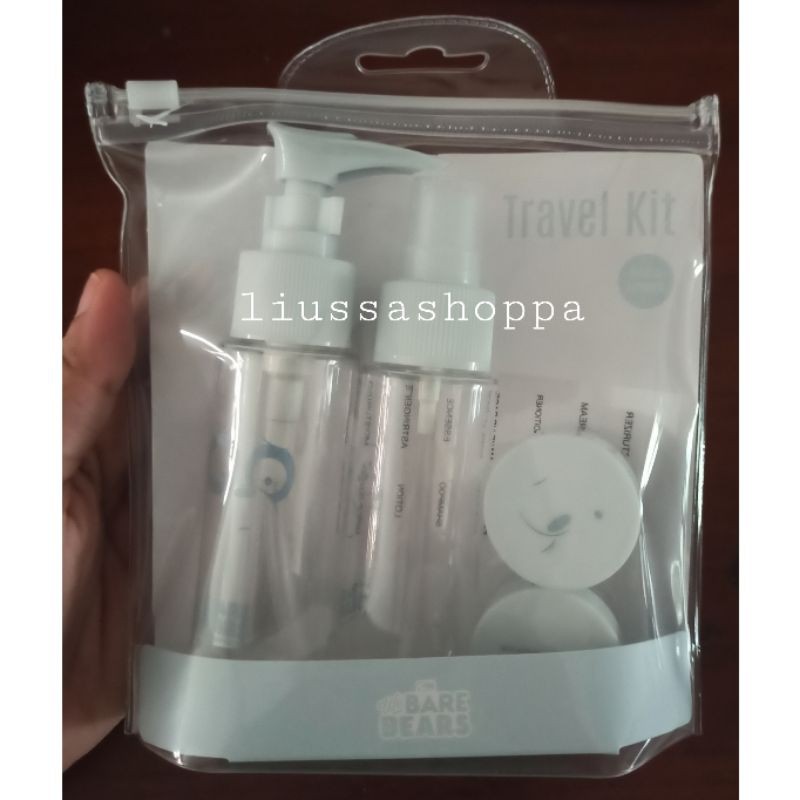 Jual Travel Kit Miniso We Bare Bears Travel Kit Shopee Indonesia