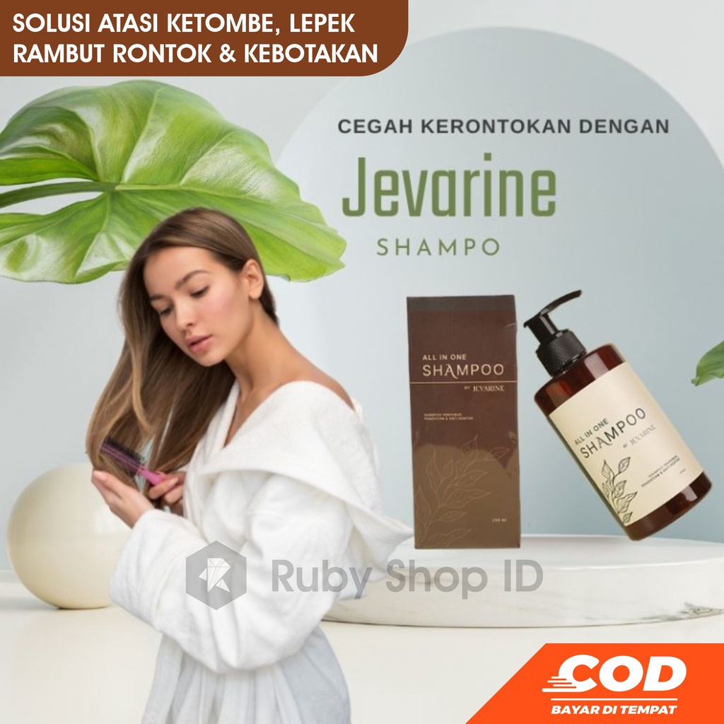 Jual Shampo Sampo Shampoo JEVARINE All In One Hair Treatment Atasi