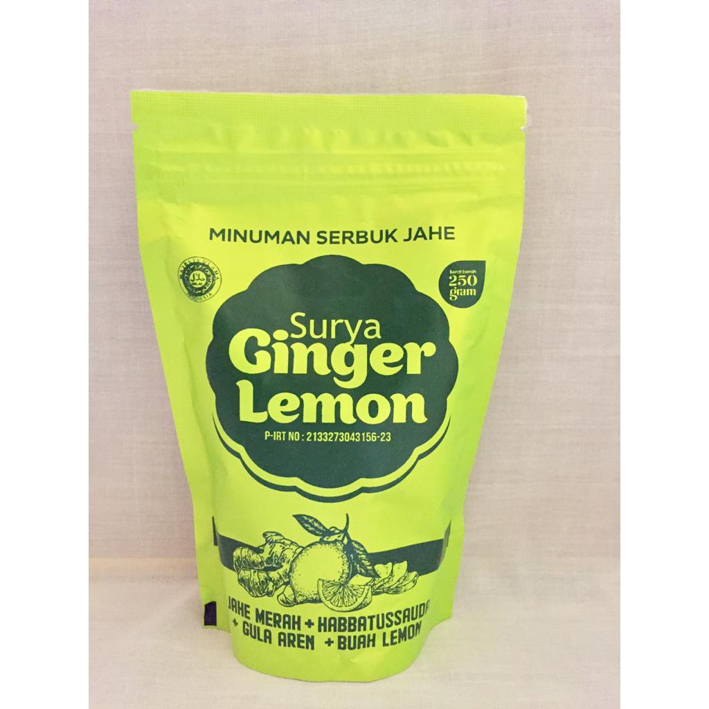 Jual MINUMAN HERBAL/MINUMAN KESEHATAN HNI Ginger Lemon 250GR Shopee