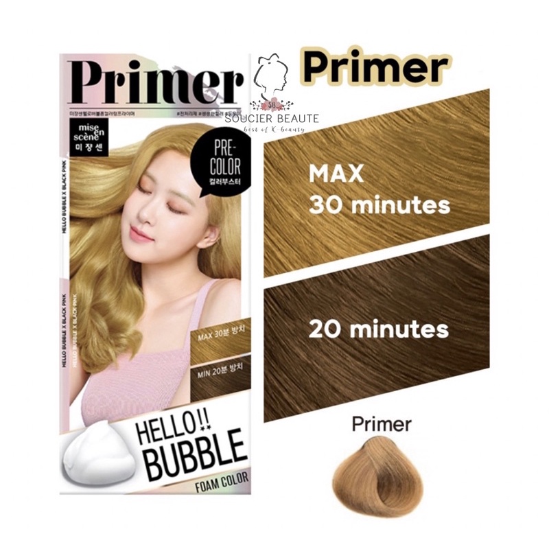 Jual [READYSTOCK] Mise en Scene Hello Cream Hair Dye BLACKPINK Cool Ash Mute Brown Hello Bubble