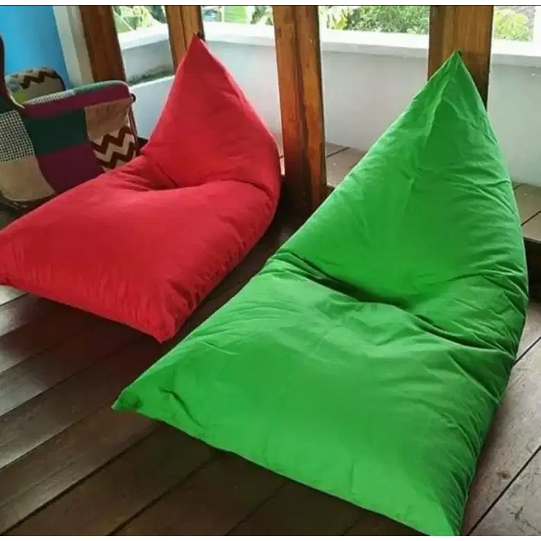 Jual BEAN BAG WATERPROOF COVER ONLY SIZE SMALL (S)/ BEANBAG TRIANGLE