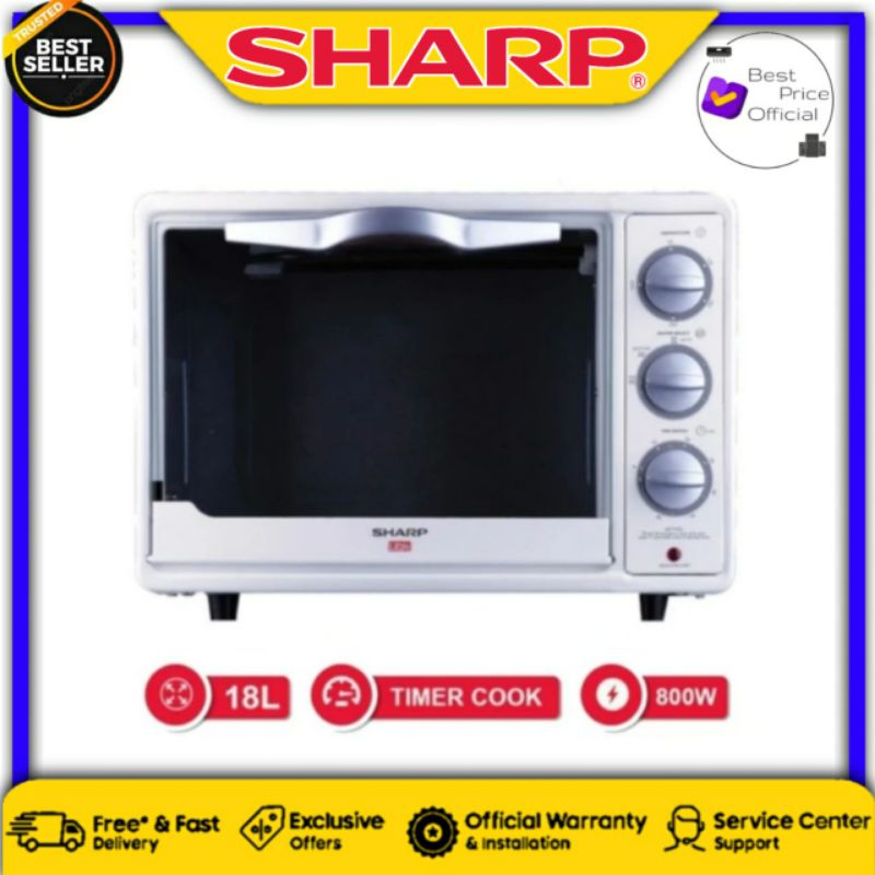 Jual SHARP Electric Oven 18 Liter EO18L SHARP Oven Listrik EO18L(W