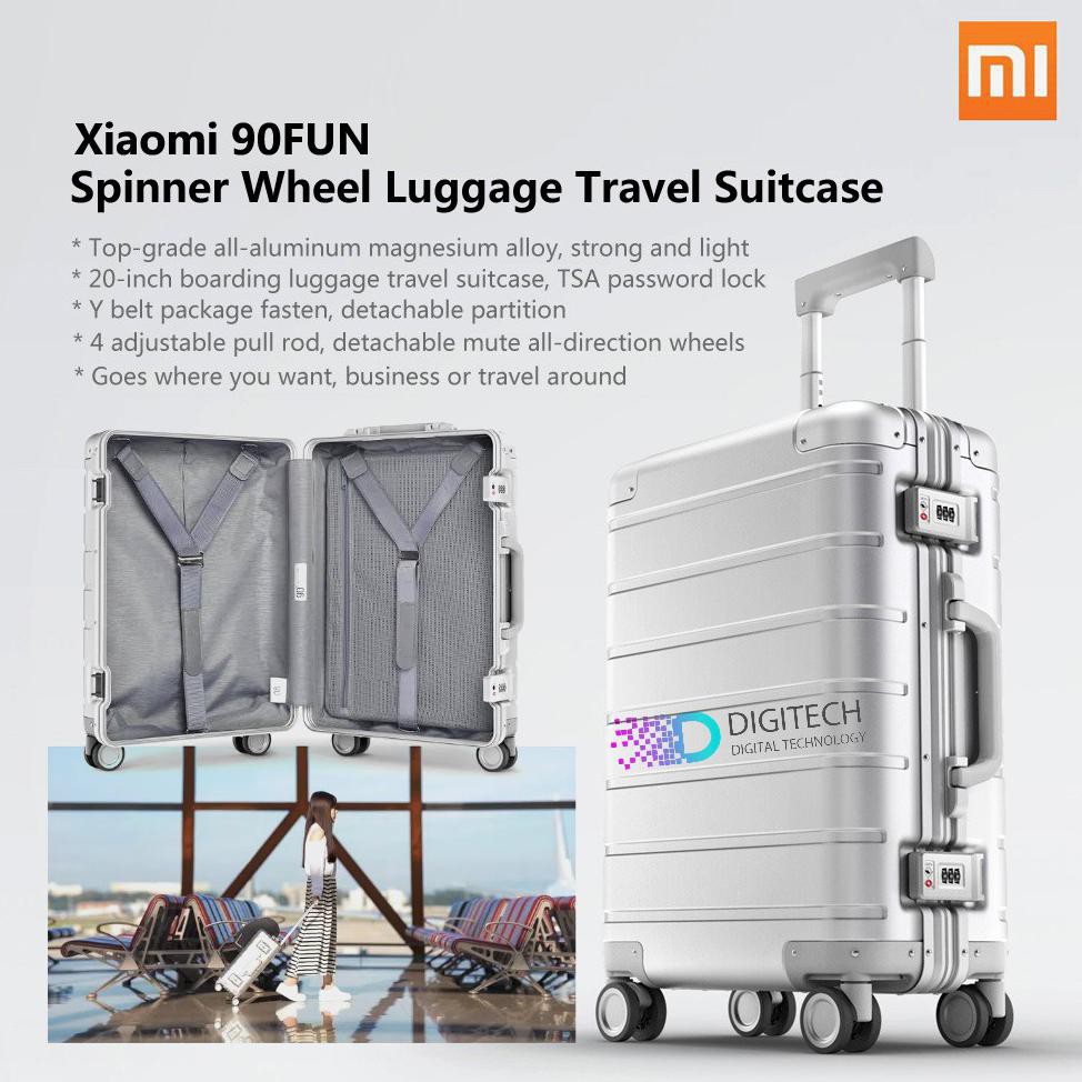 Jual Koper Xiaomi 90 Points Metal Suitcase 20 Inch Tsa Cabin Travel