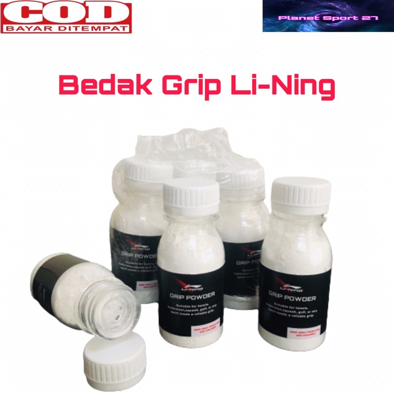 Jual BEDAK GRIP LINING/RAKET BADMINTON/GRIP POWDER Shopee Indonesia