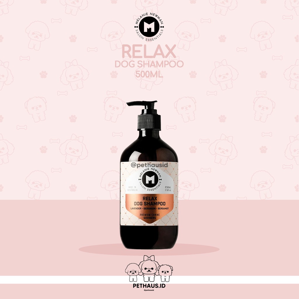 Jual MELANIE NEWMAN Relax Dog Shampoo 500ML Shopee Indonesia