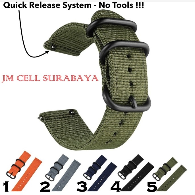 Jual Tali Jam 18mm Watch Strap Withings Steel HR / Seiko 5 SNK807