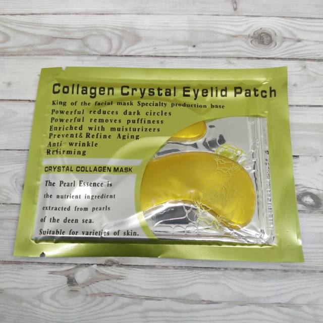 Jual COLLAGEN CRYSTAL EYE MASK/ MASKER MATA (SACHET) Shopee Indonesia
