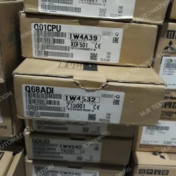 Jual Q68Adi Analog Digital Converter Module Plc Mitsubishi Electric