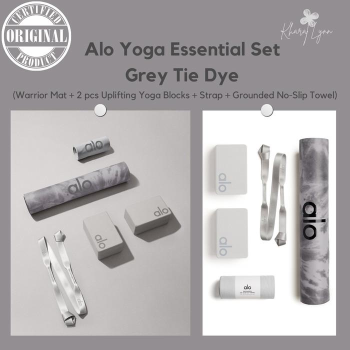 Jual Alo Yoga Essential Set / Bundling Set (Warrior Mat +Strap+Block