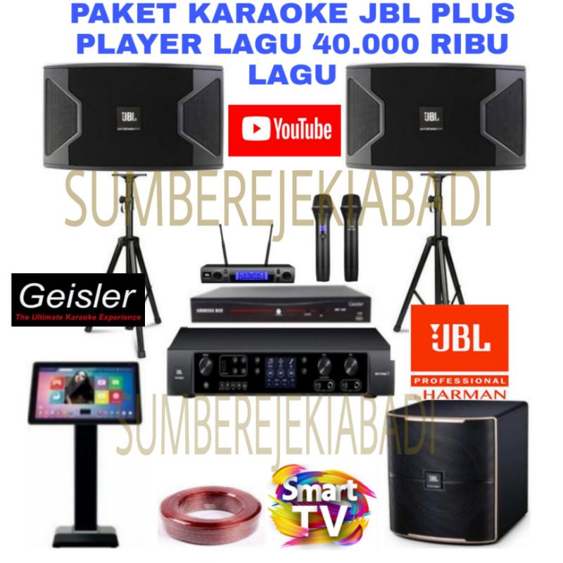 Jual PAKET SOUND KARAOKE JBL 10 INCH PLUS PLAYER GEISLER 1 KS Shopee