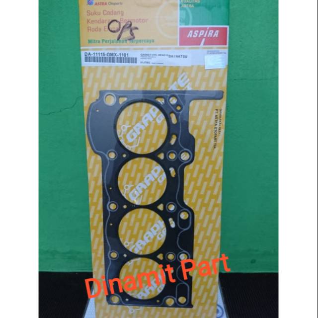 Jual Perpak gasket head cop kepala silinder daihatsu granmax Shopee