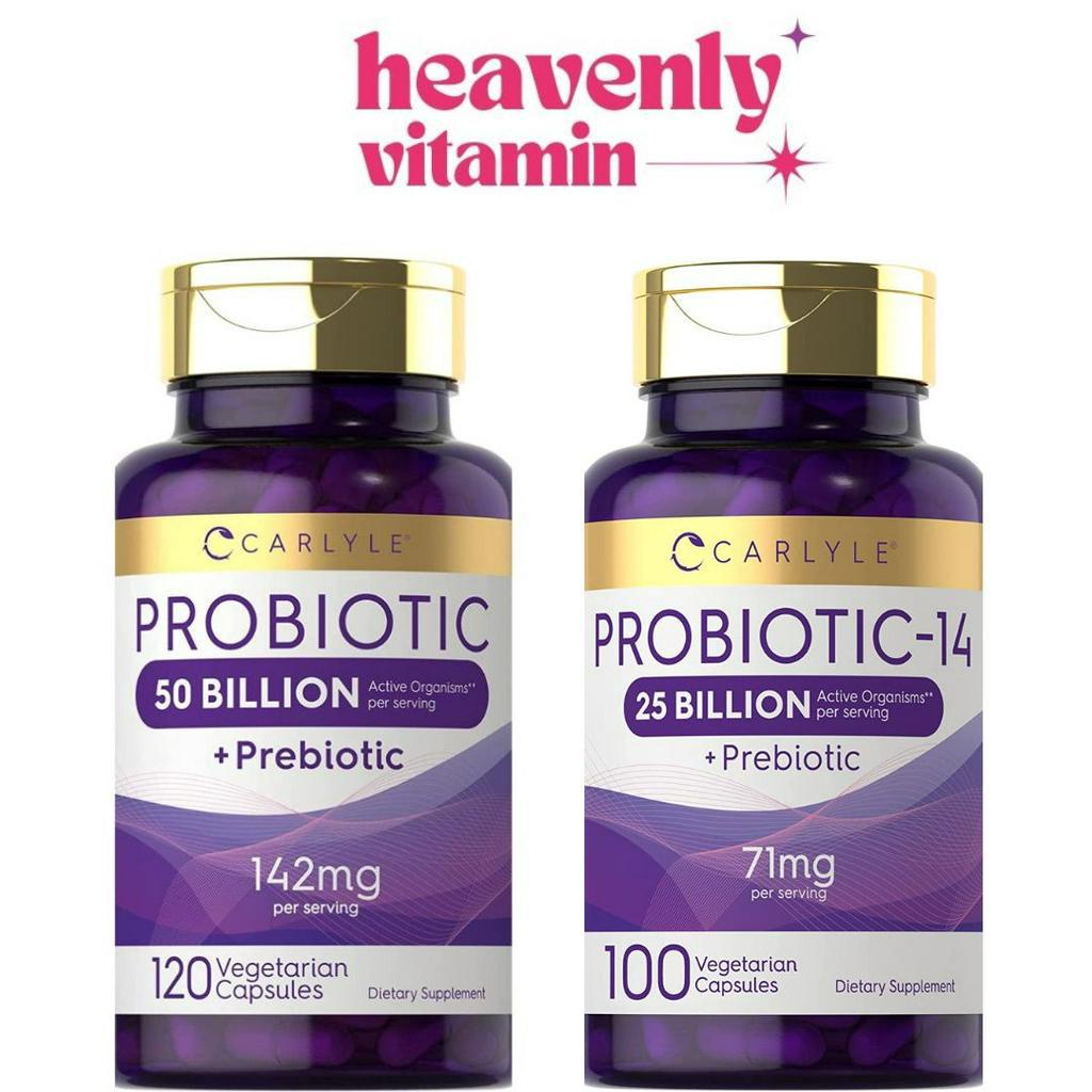 Jual Carlyle Probiotic 50 billion with Prebiotic 142 mg isi 120 ORI